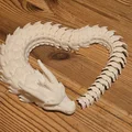 Mô hình rồng khớp nối Articulated Dragon - Carbon Crust in 3D - Thumbnail 17