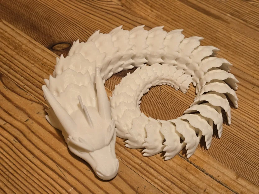 Mô hình rồng khớp nối Articulated Dragon - Carbon Crust in 3D - Image 18