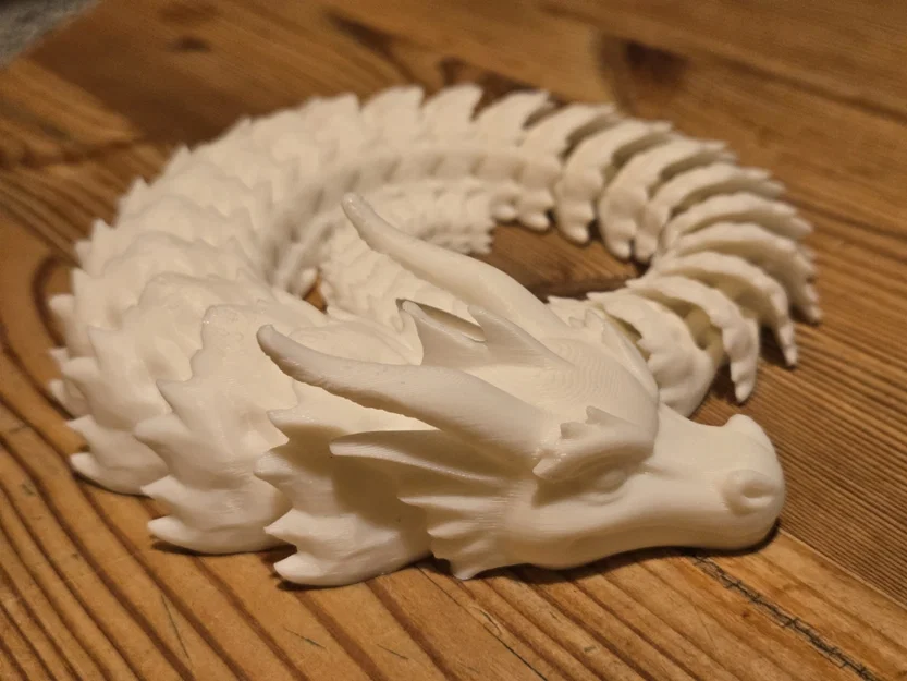 Mô hình rồng khớp nối Articulated Dragon - Carbon Crust in 3D - Image 20