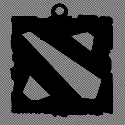 Móc khóa logo Dota 2: Phụ kiện in 3D độc đáo cho game thủ