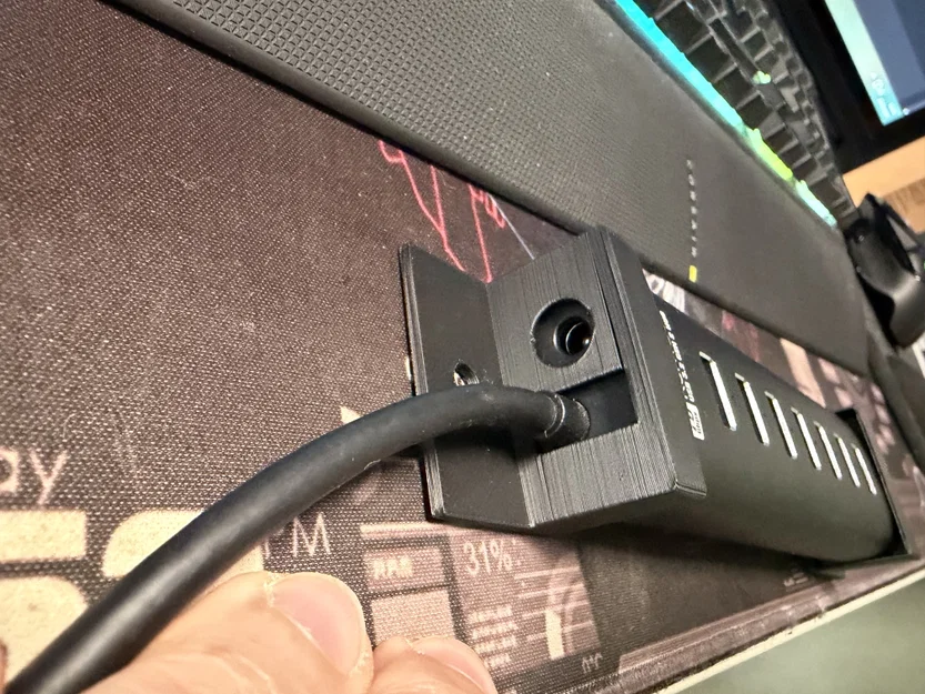 Giá treo bộ chia cổng USB RSHTECH cho khung Simrig - Image 3
