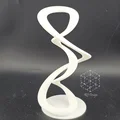 Mô hình điêu khắc Vortex Flow Sculpture - Thumbnail 2