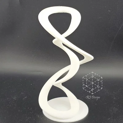 Mô hình điêu khắc Vortex Flow Sculpture