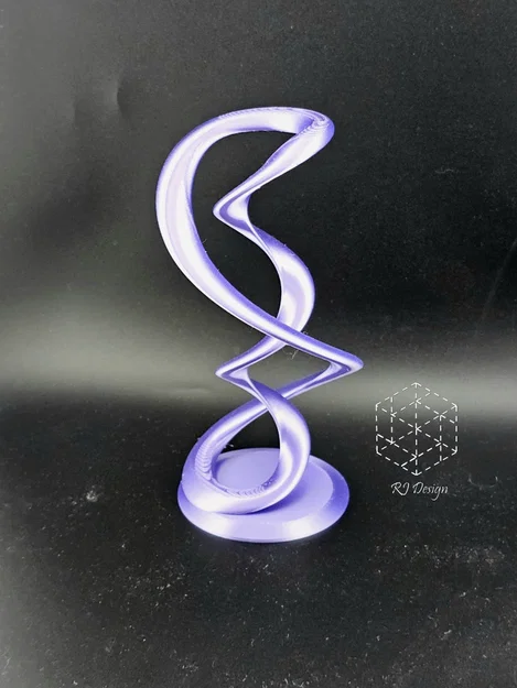 Mô hình điêu khắc Vortex Flow Sculpture - Image 4