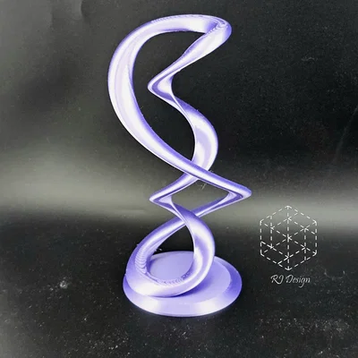 Mô hình điêu khắc Vortex Flow Sculpture