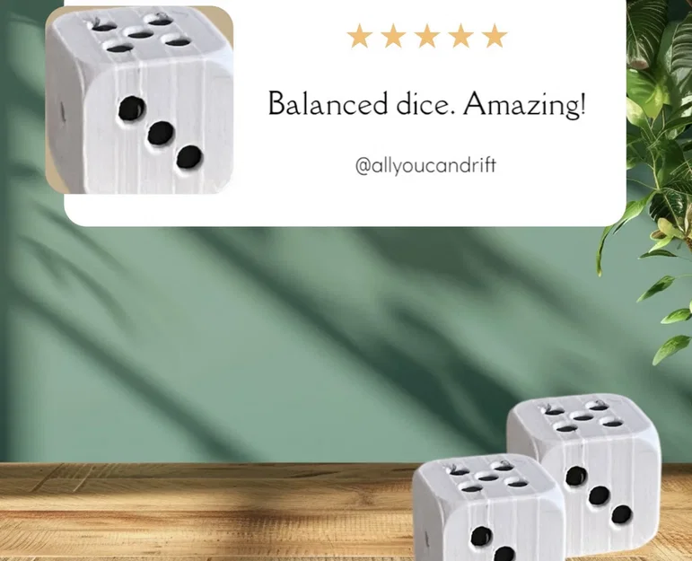 Cặp xúc xắc cân bằng – Balanced Dice - Image 1