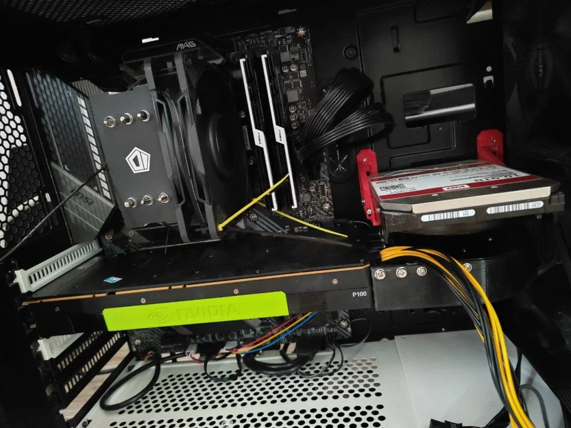 Khung quạt tản nhiệt (shroud) 73mm kiểu blower cho NVIDIA Tesla - Image 1
