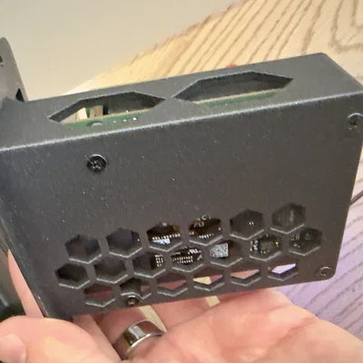 Khung Lab Stack Module cho Radxa Rock 5C (Hỗ trợ NVME & PoE)