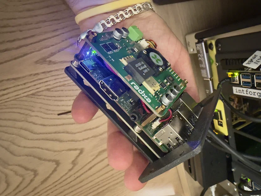 Khung Lab Stack Module cho Radxa Rock 5C (Hỗ trợ NVME & PoE) - Image 4