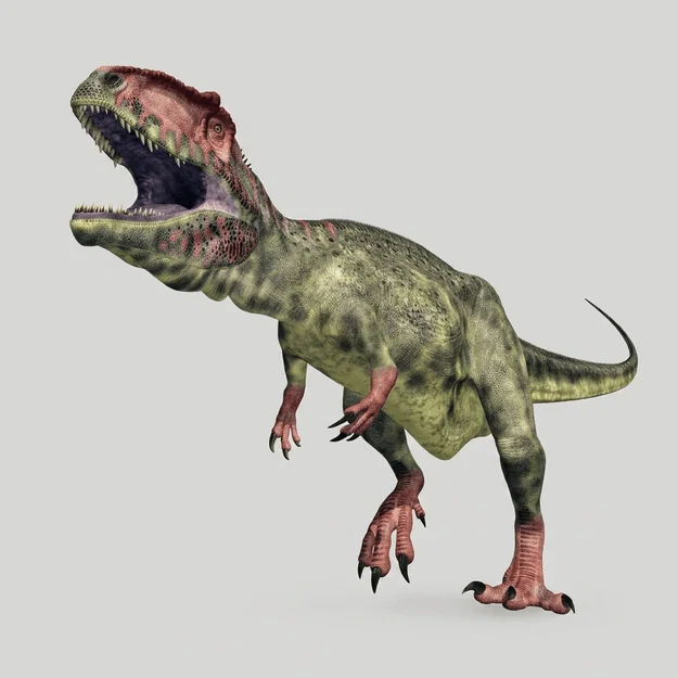 Mô hình 3D Giganotosaurus: Tái hiện loài khủng long khổng lồ đầy uy lực - Image 1