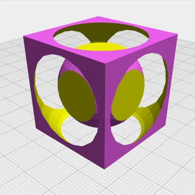 Mô hình biểu tượng OpenJSCAD độc đáo cho máy in 3D