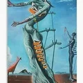 Mô hình 3D nghệ thuật The Burning Giraffe của Salvador Dalí - Thumbnail 2