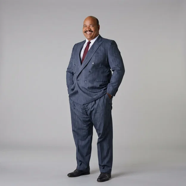 Mô hình 3D nhân vật Philip Banks (James Avery) - Fresh Prince of Bel-Air - Image 1