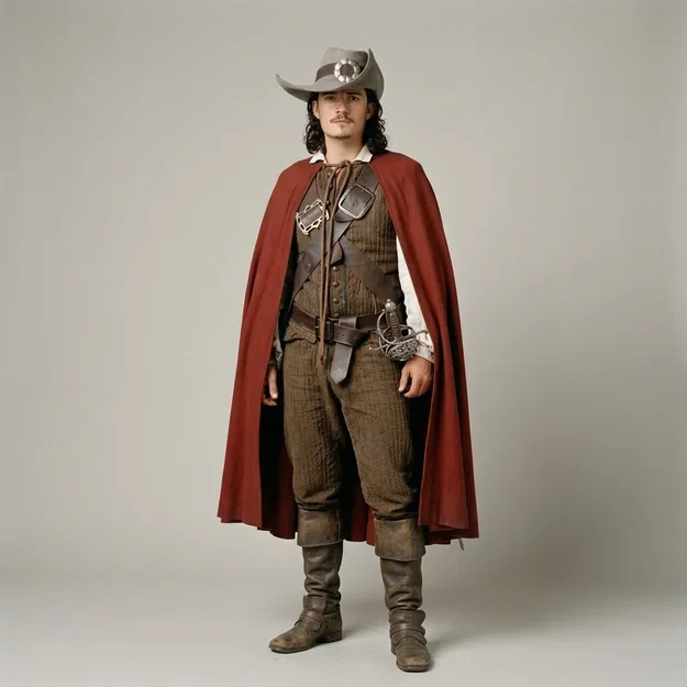 Mô hình 3D Will Turner (Orlando Bloom) trong Pirates of the Caribbean - Image 1