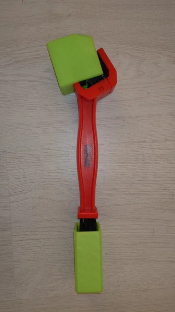 Bộ nắp chụp đầu và đáy cho bàn chải vệ sinh sên xe máy (Ipone) - Image 2