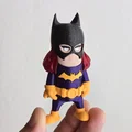 Mô hình Mini Batgirl chibi 3D - Thiết kế siêu đáng yêu - Thumbnail 1