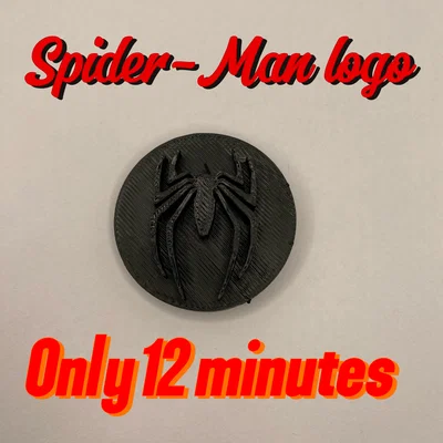Mô hình logo Spider-Man 3D nhỏ gọn in cực nhanh