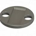 Móc Khóa Gắn Nhãn Nhiệt (30 mm) – Phụ Kiện Sắp Xếp Chìa Khóa 3D - Thumbnail 3