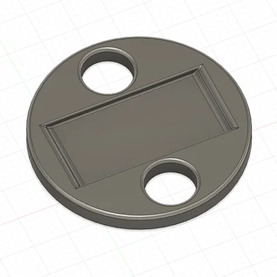 Móc Khóa Gắn Nhãn Nhiệt (30 mm) – Phụ Kiện Sắp Xếp Chìa Khóa 3D