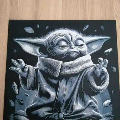 Mô hình Hueforge Yoda