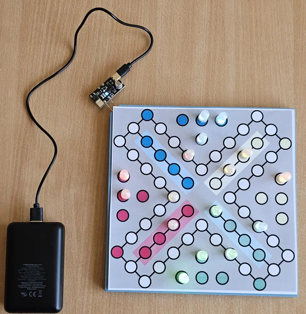 Trò chơi Ludo phát sáng - Luminous Ludo game - Image 2