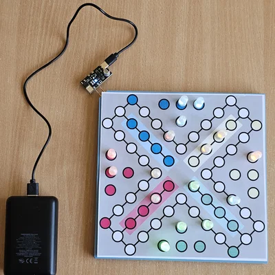 Trò chơi Ludo phát sáng - Luminous Ludo game