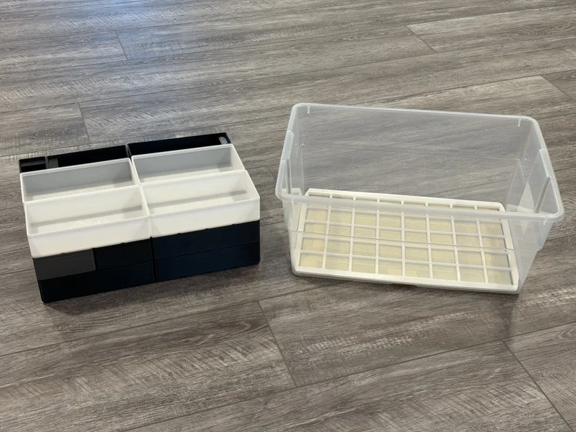 Tấm đế Gridfinity cho hộp Sterilite 16qt - Image 1