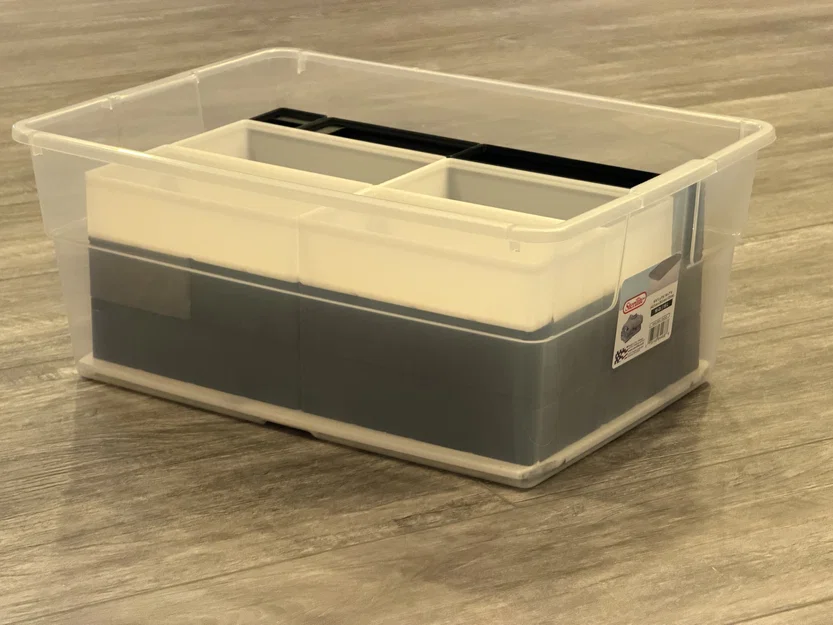 Tấm đế Gridfinity cho hộp Sterilite 16qt - Image 2