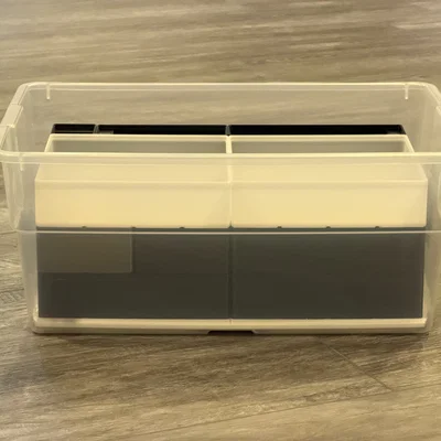 Tấm đế Gridfinity cho hộp Sterilite 16qt