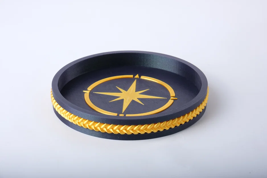 Khay Đựng Compass Rose Tray - Decor Phong Cách Hàng Hải - Image 2