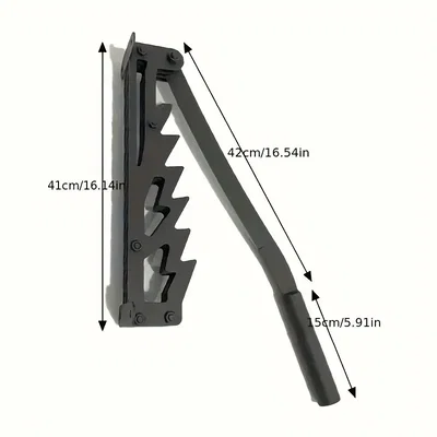 Bản vẽ DXF máy chẻ củi thủ công (Wood Chipper Template) bền bỉ