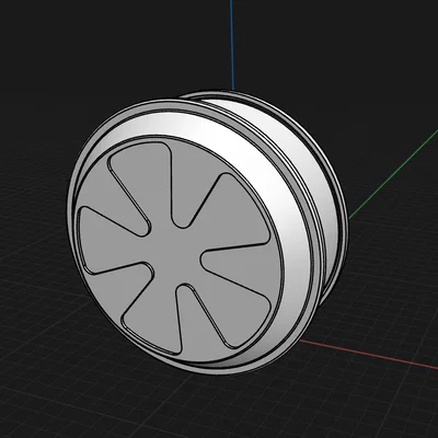 Mô hình 3D động cơ Hoverboard cho dự án Sim Racing (File STEP)