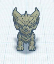 Mô hình chú rồng mini (Mini Dragon) xinh xắn để bàn in 3D - Image 1