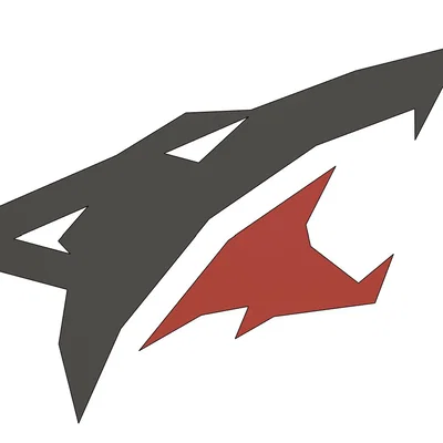 Biểu tượng / Decal hình Chó sói Coyote