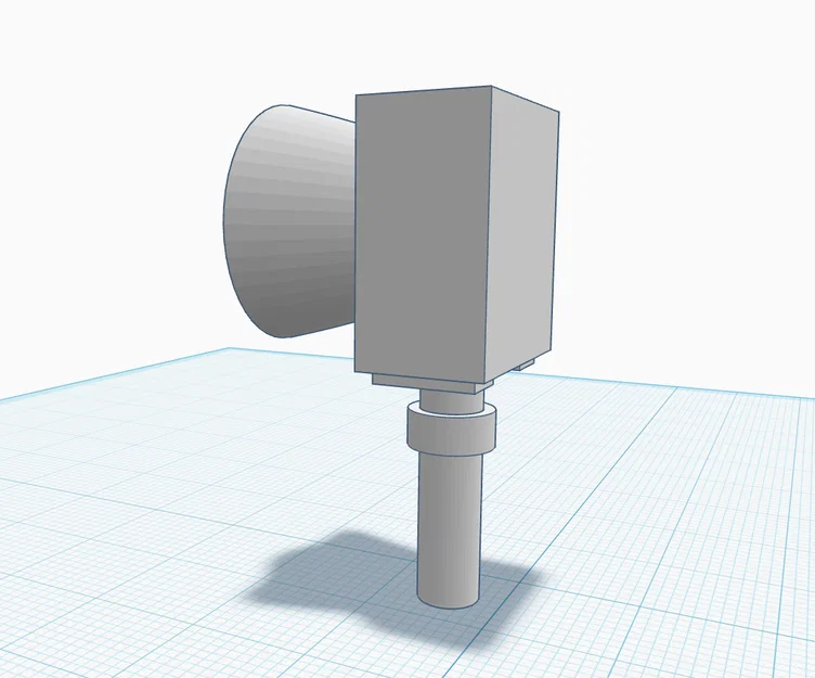 Mô hình còi báo động Federal Signal 2001-130 in 3D trưng bày - Image 1