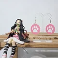 Bông tai hình dấu chân thú cưng (Pendiente Huella) in 3D thời trang - Thumbnail 6