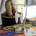Bông tai hình lông vũ 3D xinh xắn - Mẫu in nhanh và thời trang - Thumbnail 7