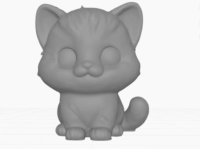 Mô hình Mèo Bông Siêu Cưng (CUTE FLUFFY KITTY) - Image 1