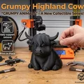 Chú Bò Highland Cáu Kỉnh – Thành viên mới của bộ sưu tập "Grumpy Animals" - Thumbnail 1