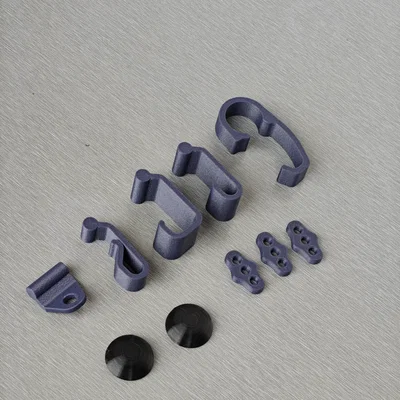 Phụ kiện phần cứng cho lều nóc xe (Keder 10mm)