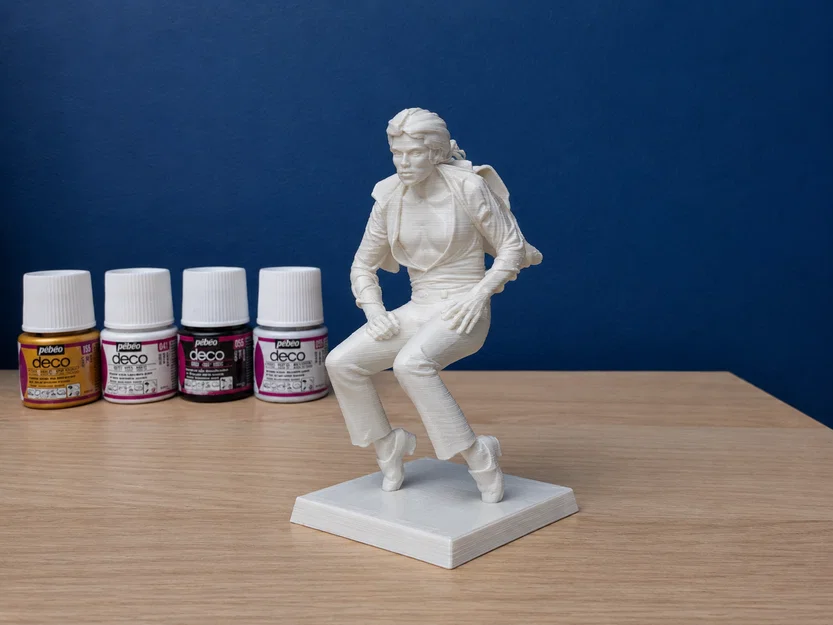 Mô hình tượng Michael Jackson (MJ Figurine) in 3D nghệ thuật - Image 1
