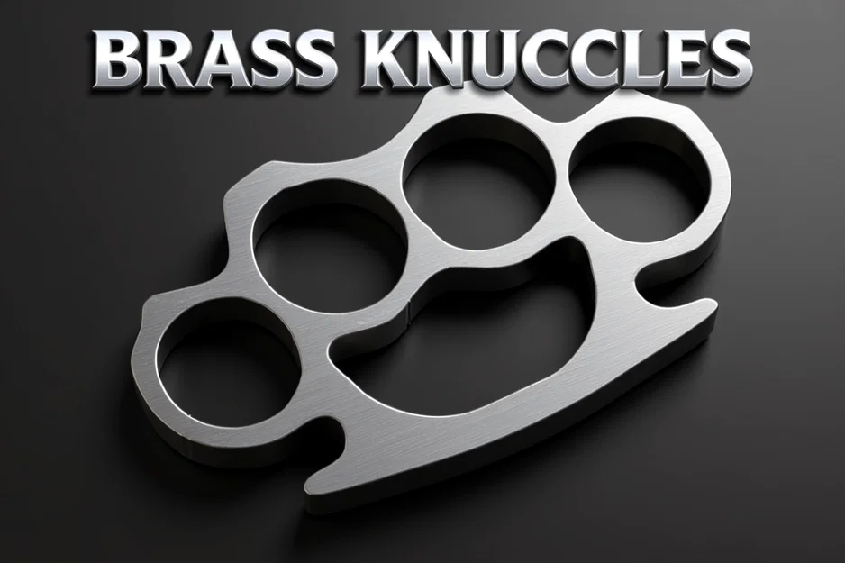Mô hình tay gấu (Brass Knuckles) in 3D: Thiết kế bền, in siêu nhanh - Image 1