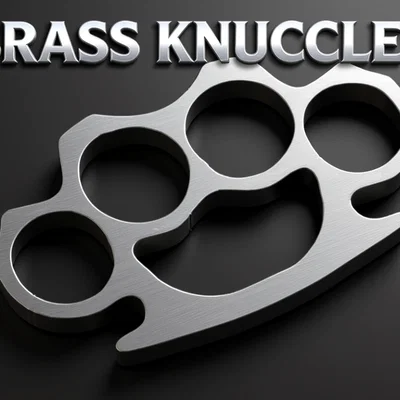 Mô hình tay gấu (Brass Knuckles) in 3D: Thiết kế bền, in siêu nhanh