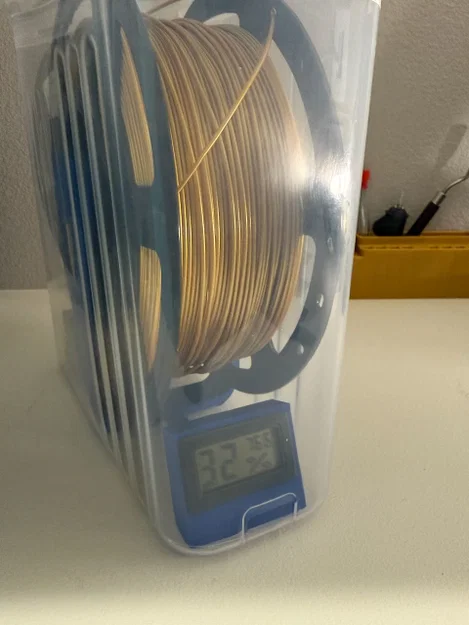 Dry Box (Hộp ngũ cốc) - Giá đỡ cuộn Filament + Đo độ ẩm + Khay hút ẩm - Image 3