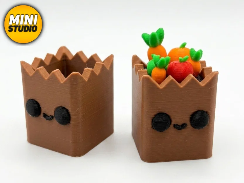 Mô hình Shopping Bag Clicker + Phiên bản móc khóa - Image 4