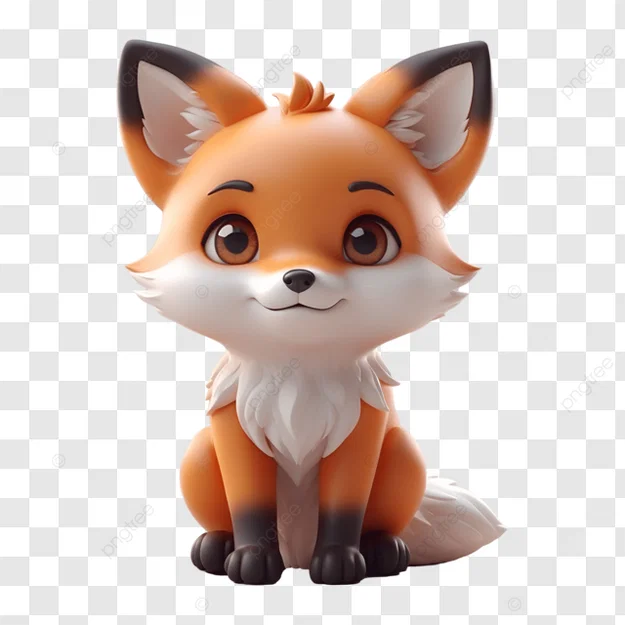 Mô hình chú cáo nhỏ Foxy đáng yêu - File in 3D trang trí đẹp mắt - Image 1