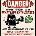 Bảng hiệu trang trí độc đáo cho tín đồ nghiện WhatsApp - Thumbnail 3