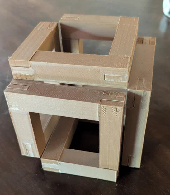 Infinity Cube Plant Stand / Mô hình khớp nối - Image 2