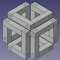 Infinity Cube Plant Stand / Mô hình khớp nối - Thumbnail 3