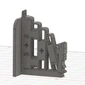 Giá đỡ sách nghệ thuật 3D ARTE&DISIGN GT240 độc đáo - Thumbnail 3